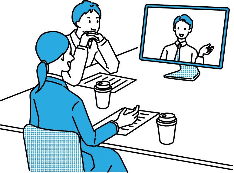 ビデオ通話で相談